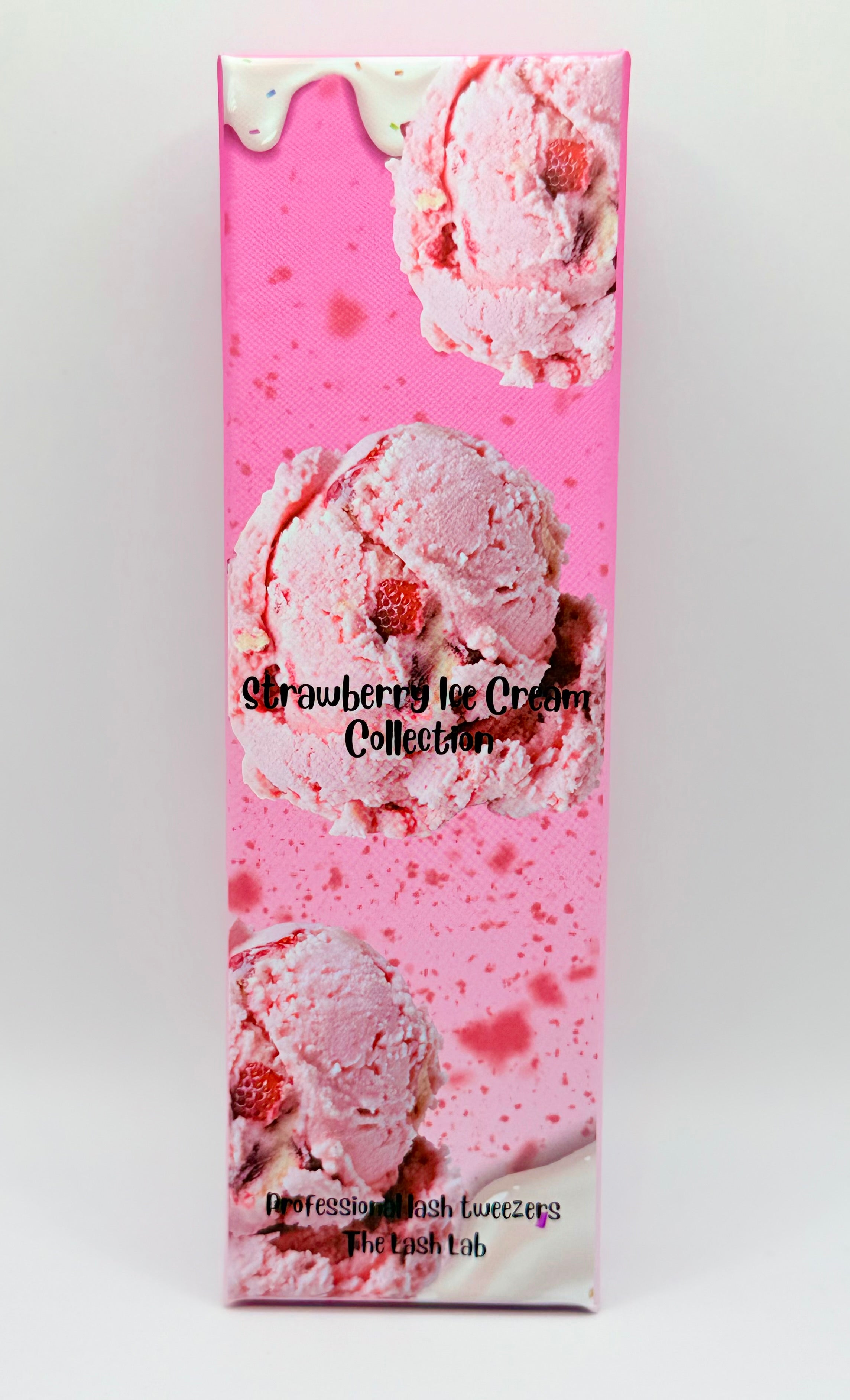 Lash Tweezers - Strawberry Ice Cream